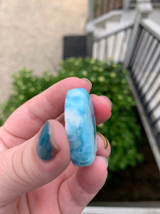 Larimar Oval Cab