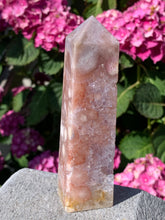 Load image into Gallery viewer, Pink Amethyst Tower w Lavender