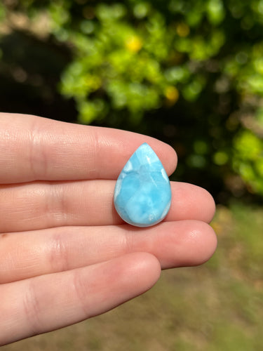 Larimar Teardrop Cabochon