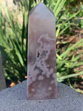 Load image into Gallery viewer, Pink Amethyst  Flower Agate Tower