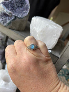 Labradorite Sterling Silver Ring