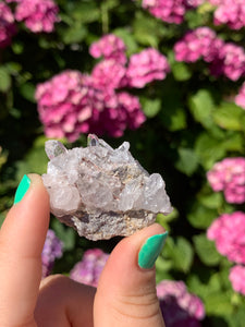 Pink Lemurian Cluster