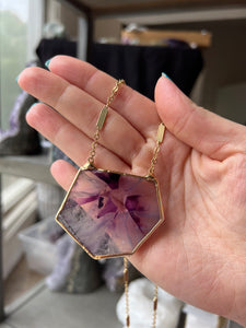 Tripeesh Amethyst 22" Necklace