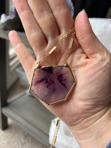 Tripeesh Amethyst 22" Necklace