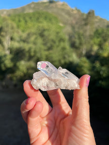 Pink Lemurian Cluster #3