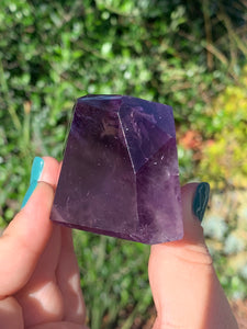 Dark Amethyst Phantom Geometric Form