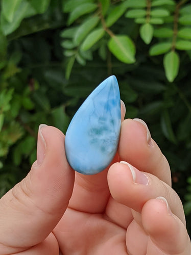 Larimar Rounded Tear Drop