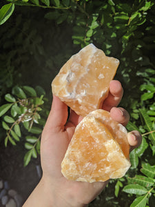 Orange Calcite 1 Intuitively Selected*