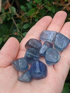 1 Blue Green Fluorite Tumble