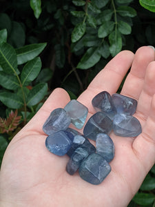 1 Blue Green Fluorite Tumble