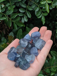 1 Blue Green Fluorite Tumble