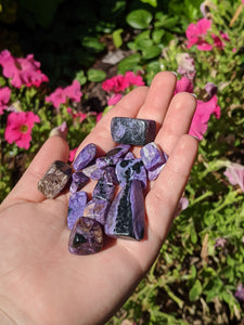 1 Large Charoite Chip