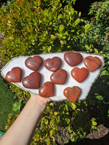 Red Jasper Heart*