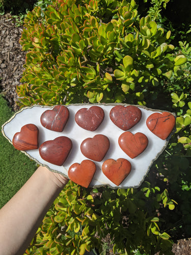 Red Jasper Heart*