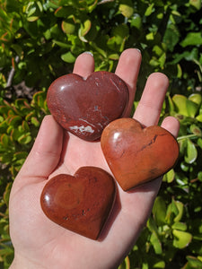 Red Jasper Heart*