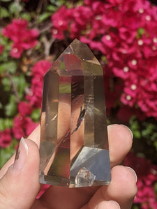 Honey Clear Citrine Tower*