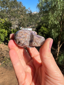 Charoite Skull*