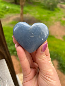 Angelite Heart