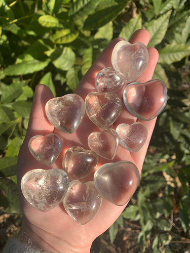 1 Quartz Heart intuitively selected