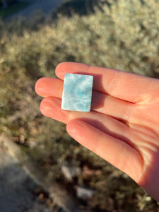 Larimar Rectangle Cabochon #9*