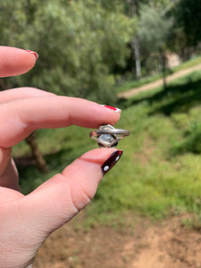 Larimar Sterling Silver Ring Size 7