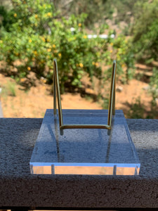 Gold Acrylic Medium Stand