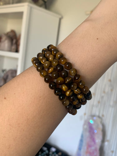 1 Tigers Eye Bracelet 6-7mm