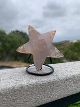 Load image into Gallery viewer, Agate Druzy Star with Stand