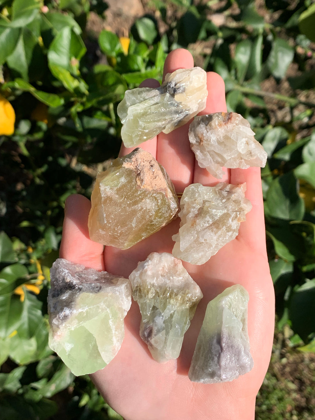 1 Green Calcite Intuitively Selected*