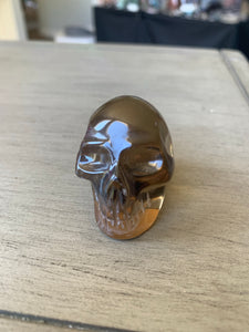 Citrine Skull