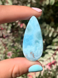 Larimar Teardrop Cabochon