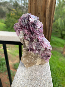 Lepidolite and Citrine