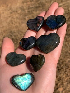 Labradorite Heart Intuitively Selected*