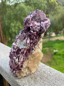 Lepidolite and Citrine