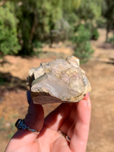 Lodolite Elestial Quartz Cluster