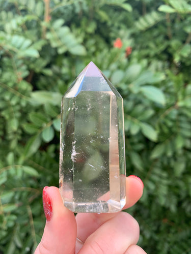 Light Smokey Quartz Tower*