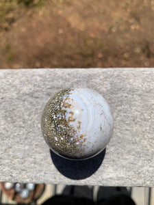 8th Vein Ocean Jasper Sphere