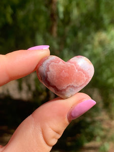 Rhodochrosite Heart*