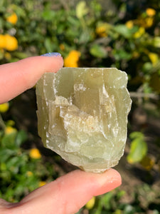 1 Medium Green Calcite Intuitively Selected*