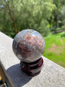 5th Vein Ocean Jasper Sphere