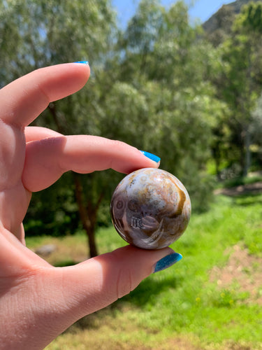 5th Vein Ocean Jasper Sphere