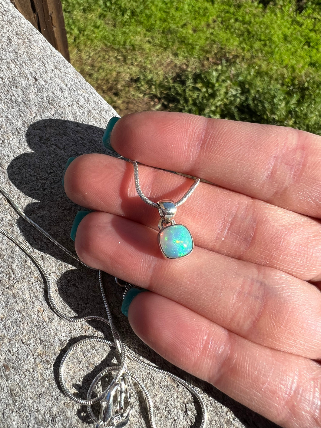 Ethiopian Opal Pendant