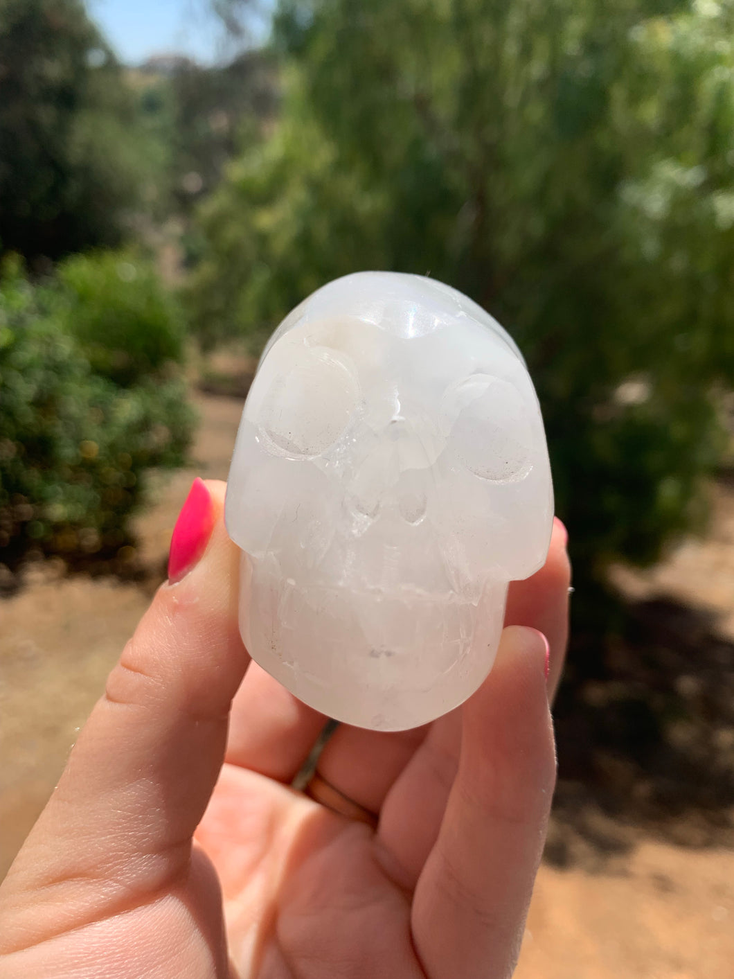 Selenite Skull*