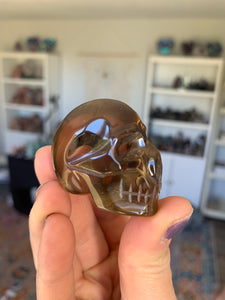 Citrine Skull