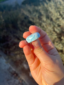 Larimar Oval Cabochon