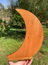 Load image into Gallery viewer, 1 Standing/ Hanging Crescent Moon Shelf Facing Right Intuitively Selected