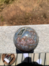 Load image into Gallery viewer, 5th Vein Ocean Jasper Sphere