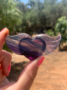 Fluorite Heart Wing*