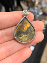 Load image into Gallery viewer, Bumblebee Jasper Pendant Silver Sterling*