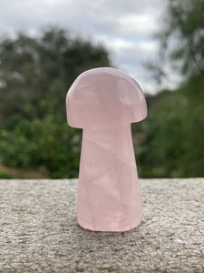 Rose Quartz Mushroom*